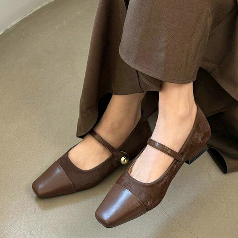 Mary Jane Shoes - أحذية ماري جين نسائية أنيقة بكعب