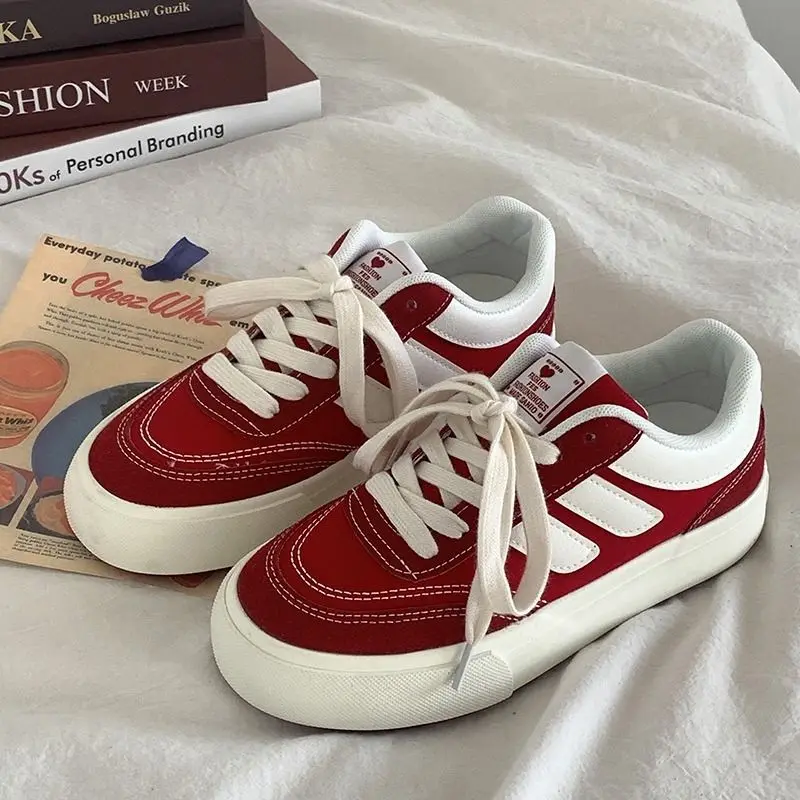 Women Shoes Vans - أحذية رياضية غليظة النعل للنساء ،