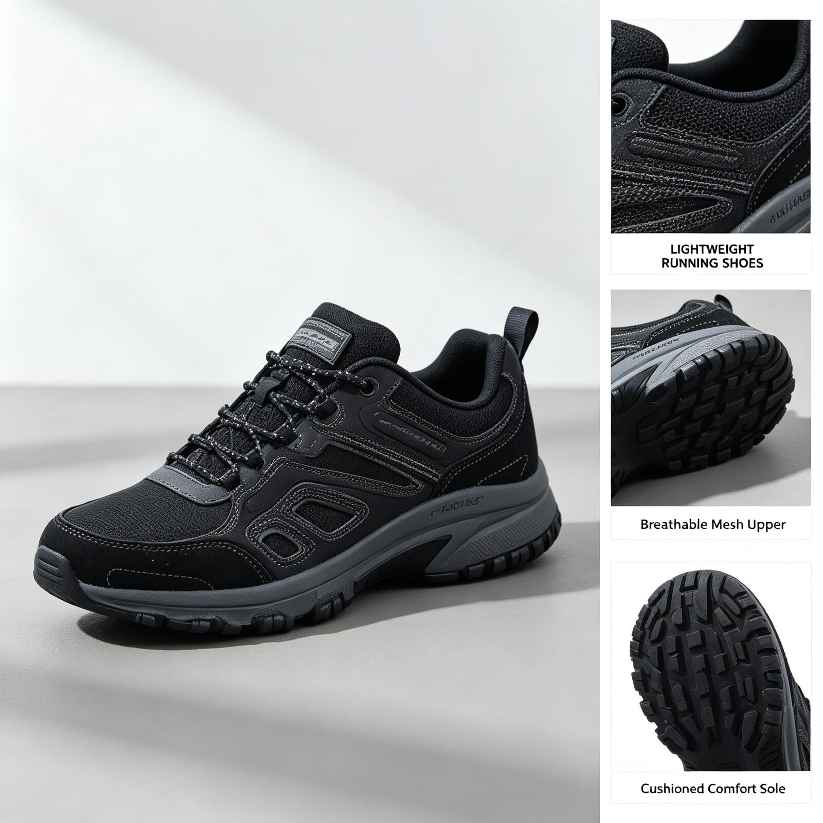Women Shoes Skechers - حذاء سكيتشرز للنساء للجري، مصنوع من