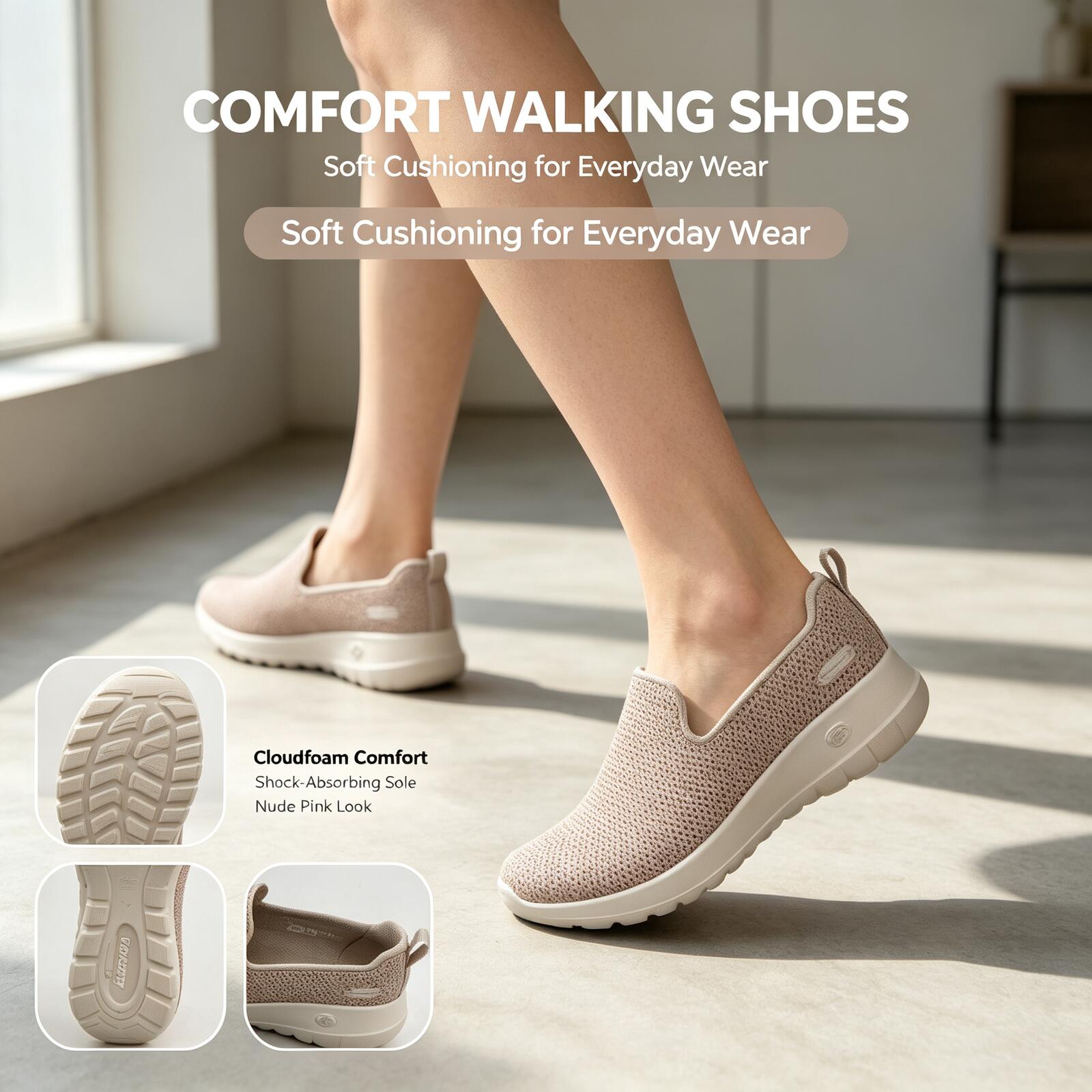 حذاء سكيتشرز GO WALK للنساء -  - مراجعة Women Shoes Skechers وسعره