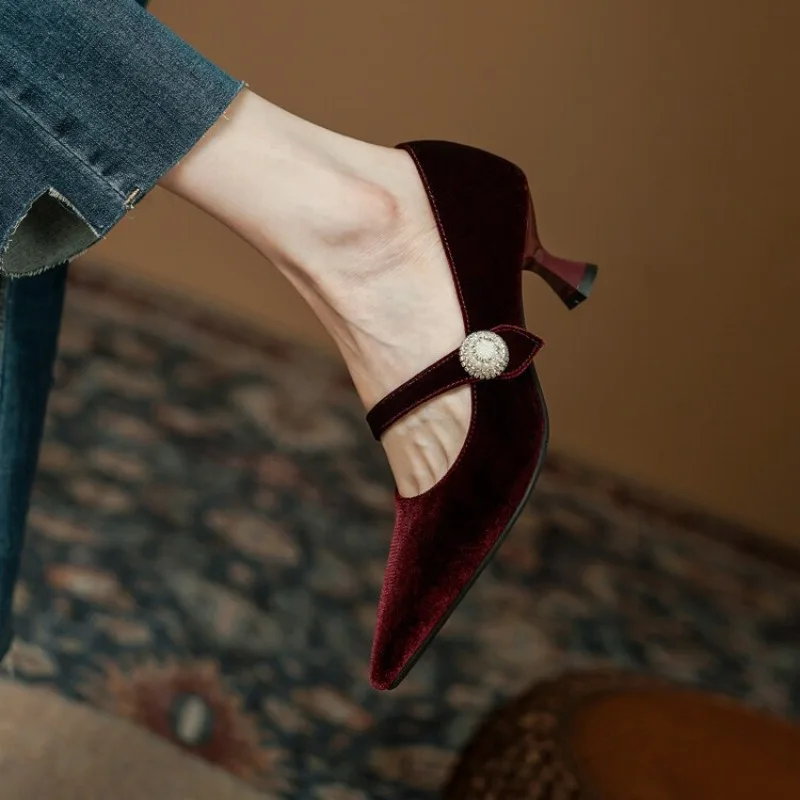 النبيذ الأحمر أشار تو ماري جين - مراجعة Mary Jane Shoes وسعره