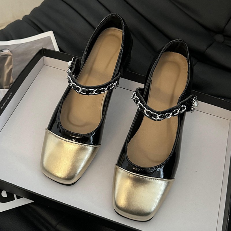 2026 صندل بكعب عالٍ سميك مع مش - مراجعة Mary Jane Shoes وسعره