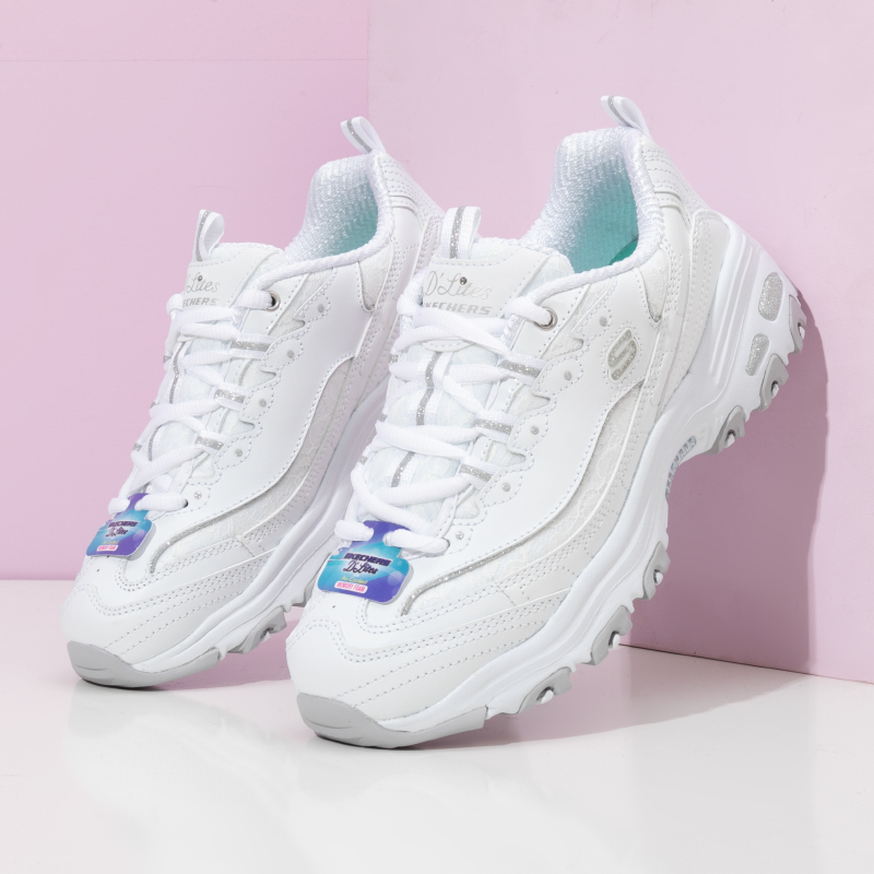 أحذية سكيشرز النسائية البيضاء، - مراجعة Women Shoes Skechers وسعره