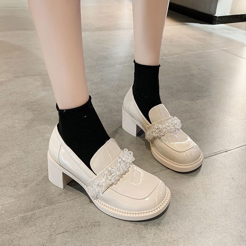 حذاء ماري جين نسائي من حجر الر - مراجعة Women Shoes Quick Delivery وسعره