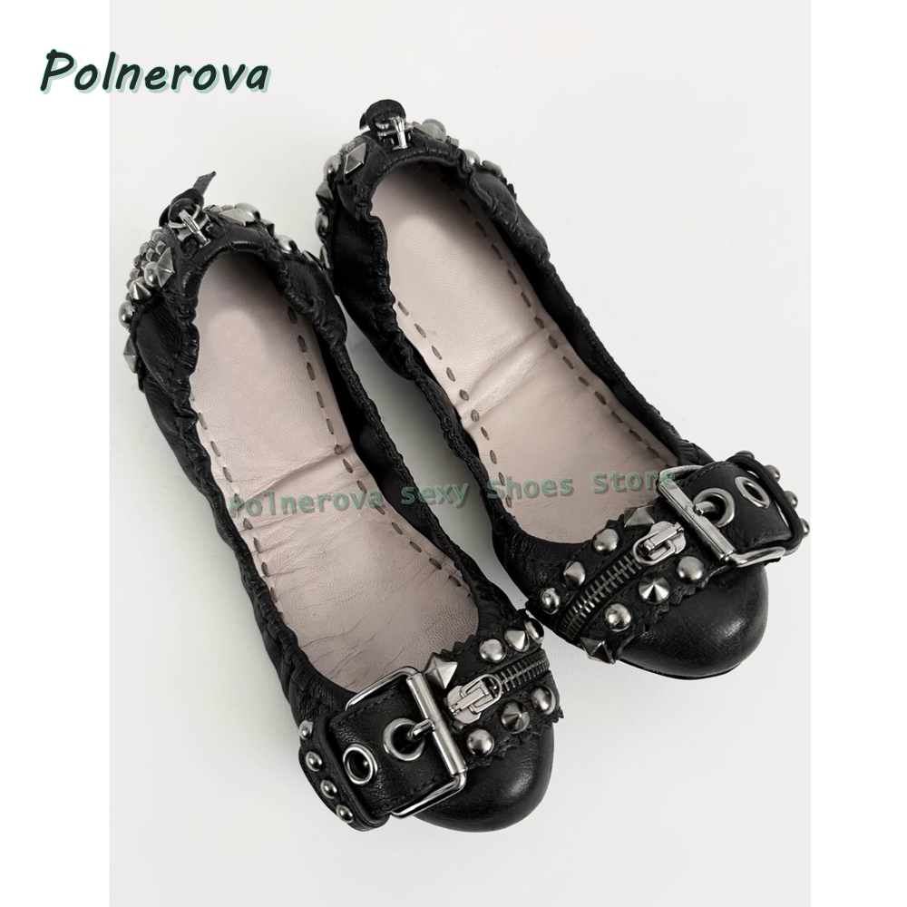 حذاء ماري جين نسائي مسطح بمقدم - مراجعة Mary Jane Shoes وسعره