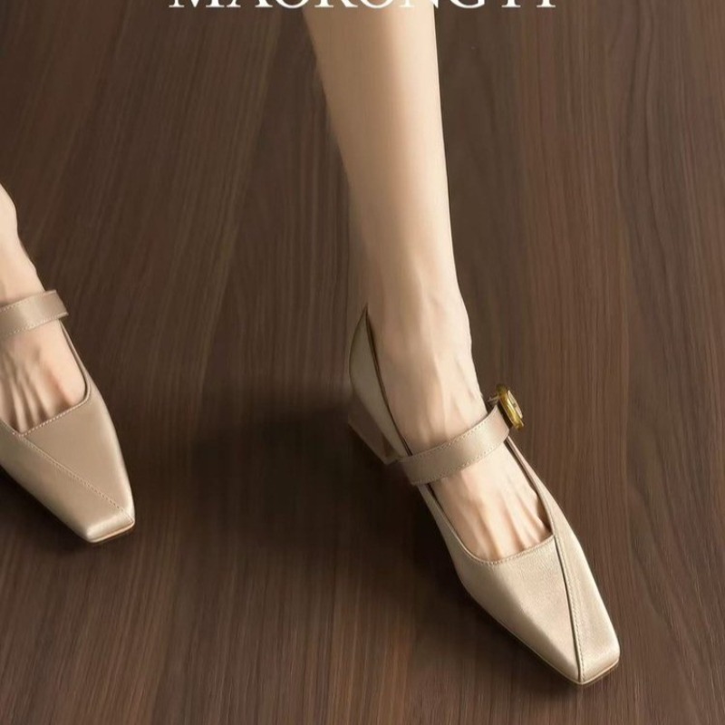 أحذية نسائية جديدة من الحرير ب - مراجعة Mary Jane Shoes وسعره