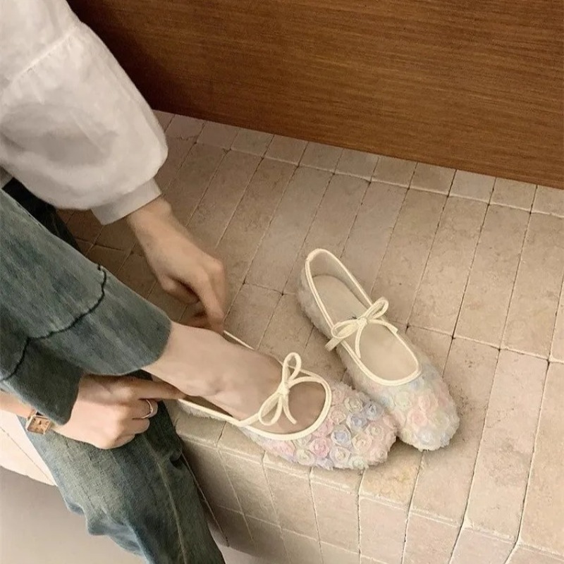 أحذية ماري جين شبكية جديدة بتص - مراجعة Mary Jane Shoes وسعره
