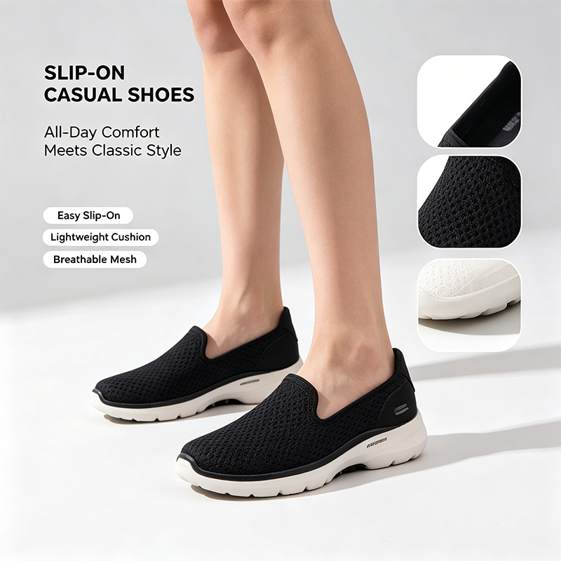 حذاء سكيتشرز الأصلي جو ووك 6 ل - مراجعة Women Shoes Skechers وسعره