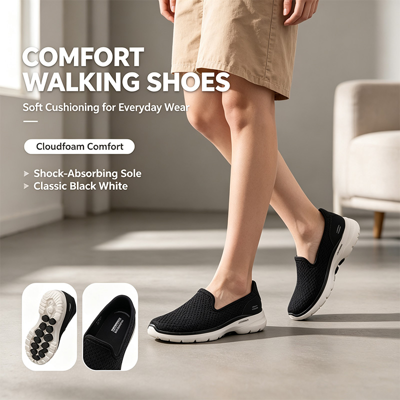حذاء سكيتشرز الأصلي جو ووك 6 ل - مراجعة Women Shoes Skechers وسعره