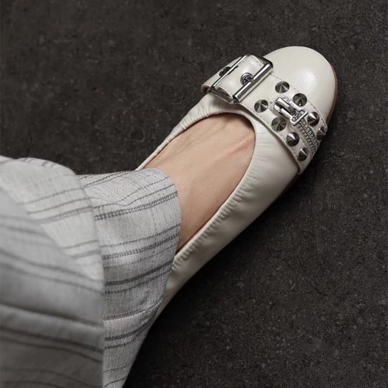 حذاء ماري جين نسائي مسطح منخفض - مراجعة Mary Jane Shoes وسعره