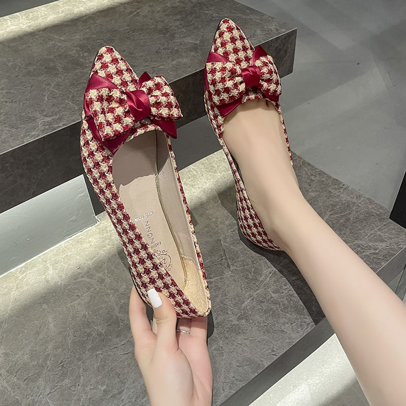 حذاء كاواي بمقدمة مدببة مع فيو - مراجعة Women Shoes Quick Delivery وسعره
